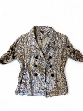 Leopard print blouse